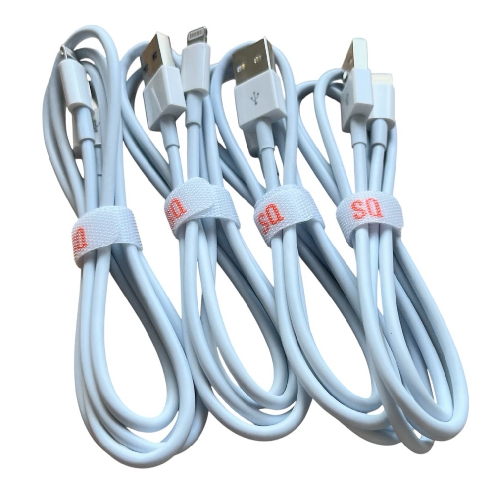 4 pk 3 ft Lightning to USB Charging Cable for iPhone